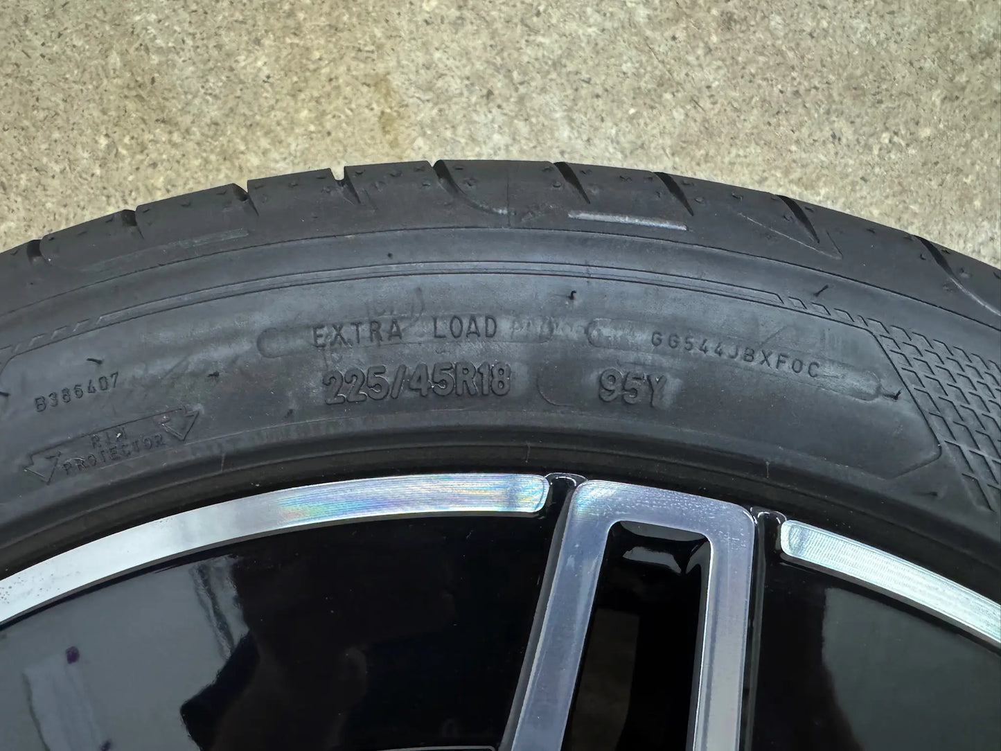 NEU DOT25 Original Mercedes C-Klasse W 206 S 206 18 Zoll AMG Sommerräder Sommerreifen Felgen A2064011700 A2061800 225/45 R18 95Y 245/40 R18 97Y Alufelgen Sport Line 4Matic 5x112 Sommerradsatz