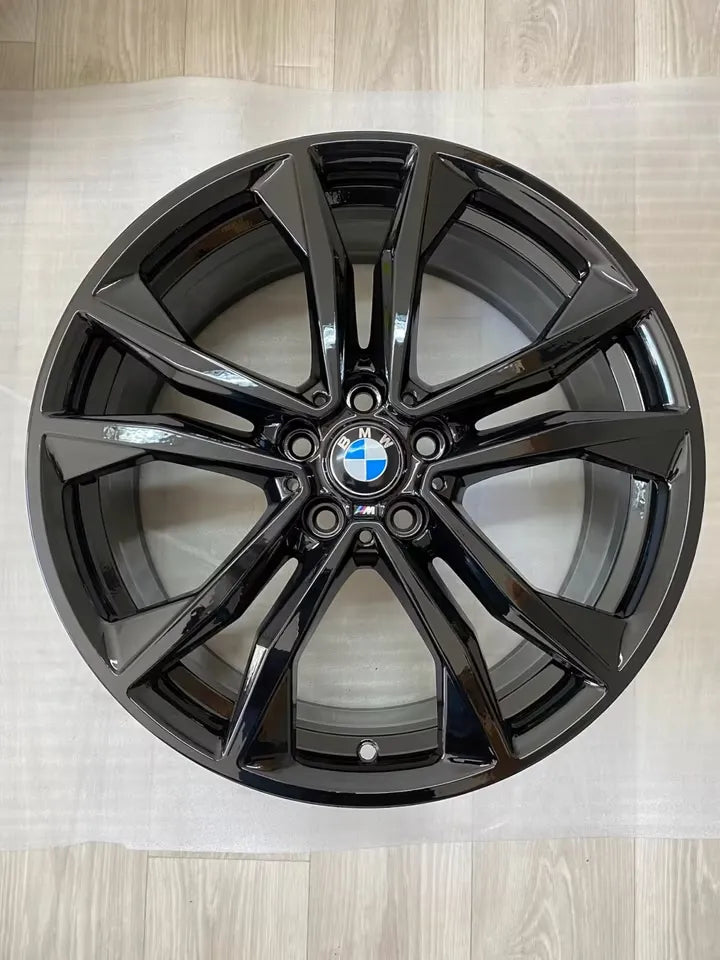 NEU* Original BMW X1 F48 X2 F39 M 715M 19 Zoll Felgen Alufelgen 8008616 8x19 ET47 IS47 Black Edition Schwarz Hochglanz Styling M Sport Line SUV Felgensatz MwSt. ausweisbar