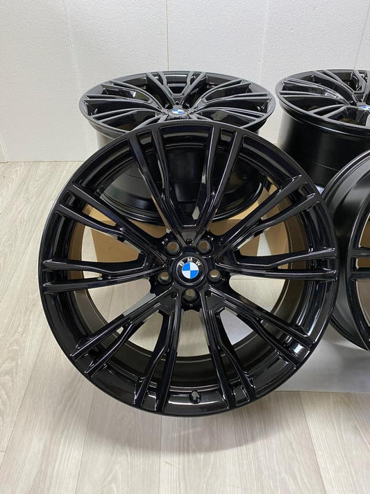 NEU Original BMW X3 G01 X4 G02 21 Zoll 726i Felgen Alufelgen Schwarz 8043670 8043671
