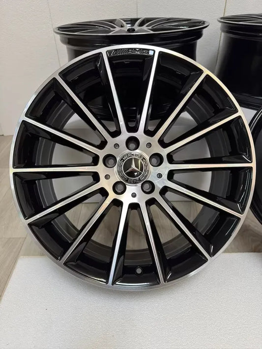 NEU* Original Mercedes E-Klasse W213 S213 C238 A238 20 Zoll AMG Felgen Alufelgen A2134012200 A2134012300 Cabrio Limousine Kombi T-Modell 5x112 8x20 ET43 9x20 ET49 Schwarz Glanzgedreht