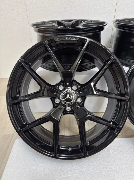 NEU* Original Mercedes GLC X253 C253 20 Zoll AMG Felgen Alufelgen A2534015500 A2534015600 Coupé SUV Black Edition Schwarz Hochglanz 5x112 8,5x20 ET40 9,5x20 ET22 43 AMG Felgensatz MwSt. ausweisbar