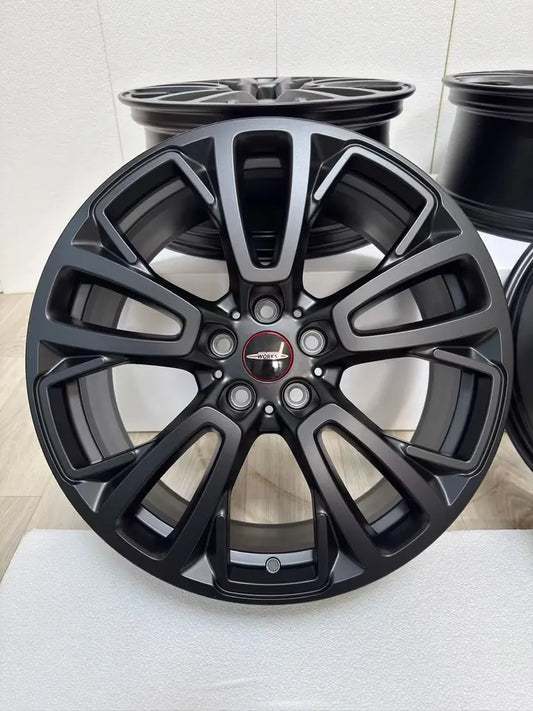 NEU* Original Mini Countryman II 2 F60 Spoke 592 19 Zoll Felgen Alufelgen 6888853 Styling Night Edition Schwarz Matt 8x19 IS47 ET47 5x112 John Cooper Works JCW Circuit Spoke Felgensatz