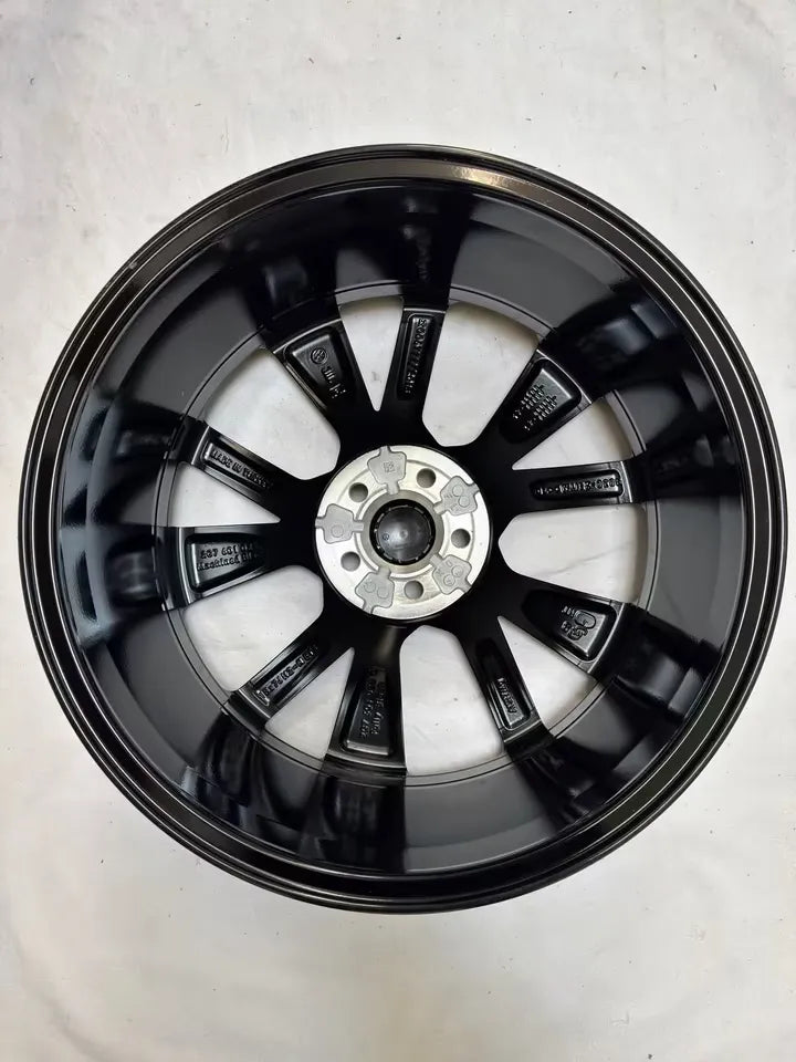 NEU* Original VW T-Cross C1 Misano 18 Zoll Felgen Alufelgen 2G7601025G Black Edition Schwarz Hochglanz 5x100 7x18 ET39 SUV R-Line Sport Felgensatz