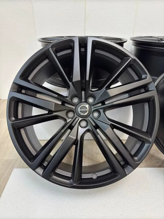 NEU* Original Volvo XC60 II 2 21 Zoll Felgen Alufelgen 31423854 5x108 8,5x21 ET49,5 Schwarz Matt Night Edition R-Design