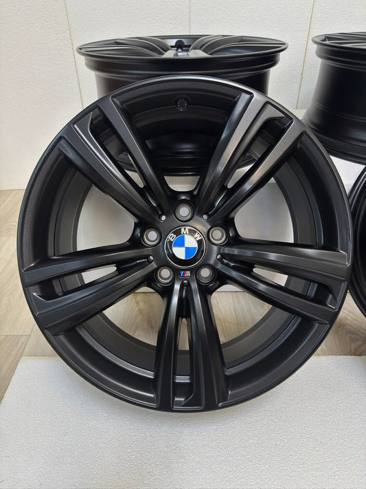 NEU* Original BMW 3er F30 F31 4er F32 F33 M 442M 19 Zoll Felgen Alufelgen 7852493 7846780 7852494 7846781 8x19 ET36 IS36 8,5x19 IS47 ET47 5x120 Night Edition Schwarz Matt M Sport Line Felgensatz