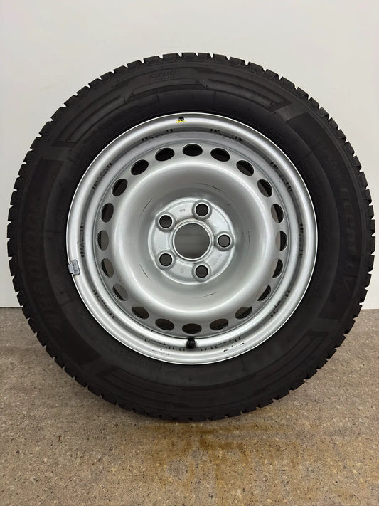 TOP 9 - 8,5 mm Original VW T5 T6 Transporter Kastenwagen 16 Zoll Winterräder Winterreifen Felgen 7F0601027 Stahlfelgen 6,5x16 ET51 205/65 R16 C 107 105T 103T 5x120 Winterradsatz M+S