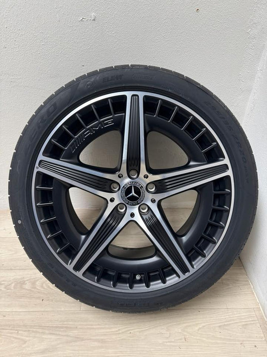 NEU Original Mercedes EQE 43 53 AMG V 295 20 Zoll Sommerreifen Sommerradsatz Felgen