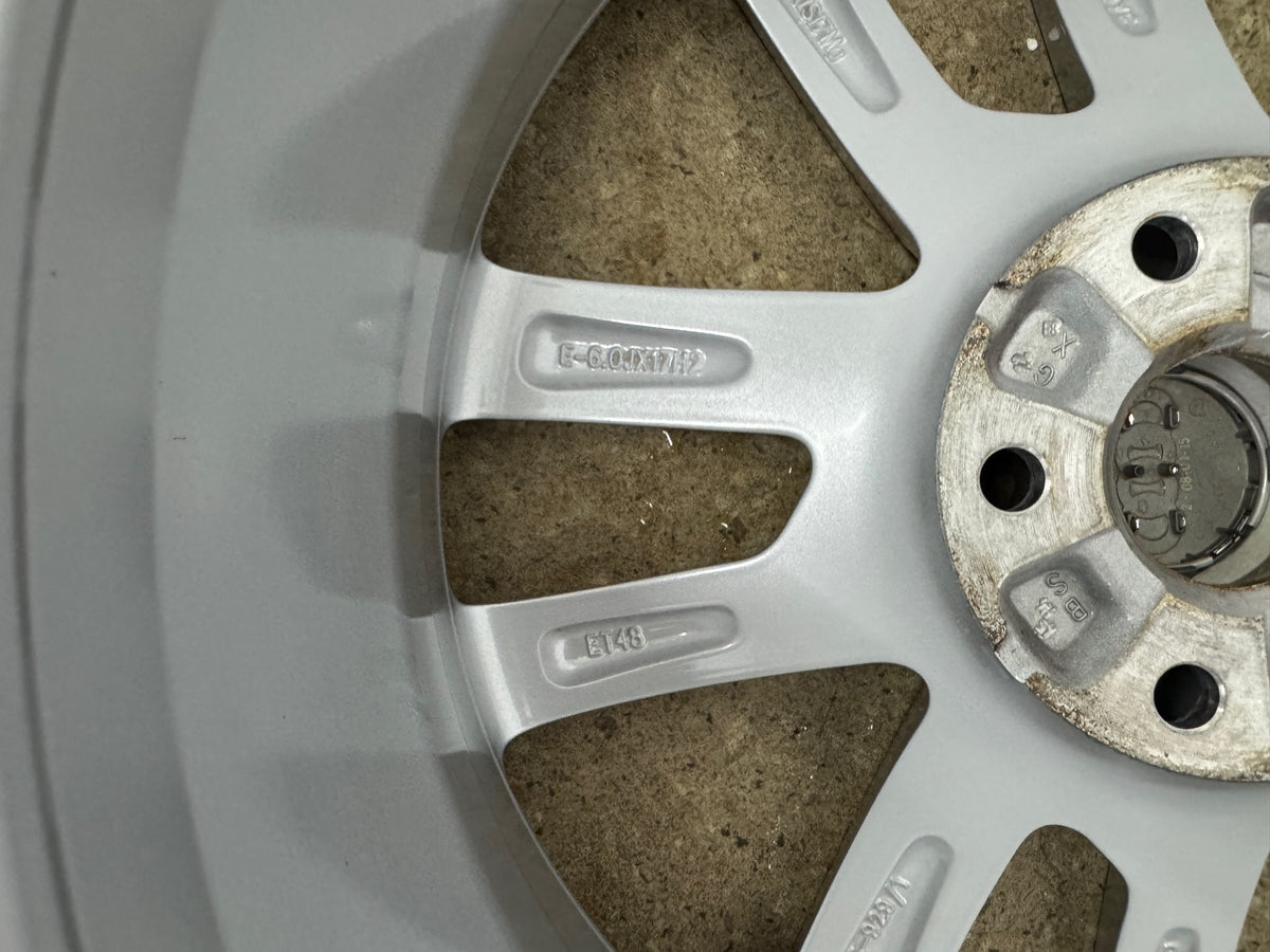 6,3 / 6mm Original Audi A3 S3 8V 17 Zoll Winterräder Winterreifen Felgen 8V0601025DH 205/50 R17 93H 5x112 Alufelgen 6x17 ET48 Silber Limousine Sportback Winterradsatz M+S MwSt.