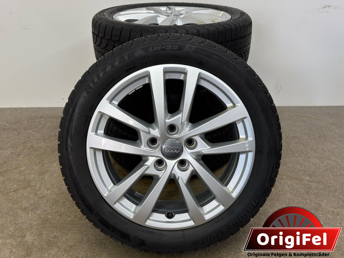 6,3 / 6mm Original Audi A3 S3 8V 17 Zoll Winterräder Winterreifen Felgen 8V0601025DH 205/50 R17 93H 5x112 Alufelgen 6x17 ET48 Silber Limousine Sportback Winterradsatz M+S MwSt.