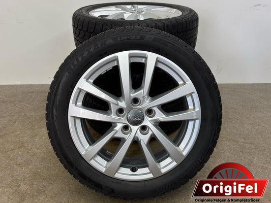 6,3 / 6mm Original Audi A3 S3 8V 17 Zoll Winterräder Winterreifen Felgen 8V0601025DH 205/50 R17 93H 5x112 Alufelgen 6x17 ET48 Silber Limousine Sportback Winterradsatz M+S MwSt.