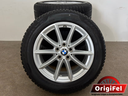7 / 6 mm Original BMW X1 F48 X2 F39 Sty. 560 17 Zoll Winterräder Winterreifen Felgen 6856061 Alufelgen Styling RDKS RDCi 225/55 R17 97H 5x112 7,5x17 IS52 ET52 SUV Silber Winterradsatz MwSt.