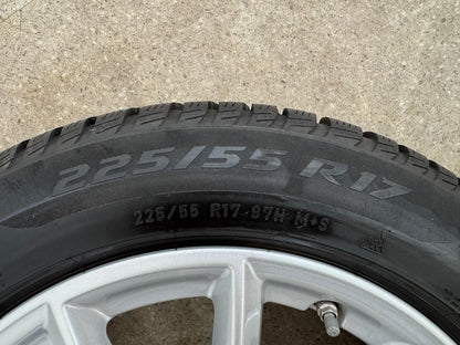 7 / 6 mm Original BMW X1 F48 X2 F39 Sty. 560 17 Zoll Winterräder Winterreifen Felgen 6856061 Alufelgen Styling RDKS RDCi 225/55 R17 97H 5x112 7,5x17 IS52 ET52 SUV Silber Winterradsatz MwSt.
