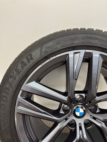 7 / 6mm Original BMW i4 G26 Gran Coupé 18 Zoll Sty. 853 Winterräder Winterreifen Felgen 6896768 5A1E212 Alufelgen 245/45 R18 100H M+S Styling Gunmetal Winterradsatz MwSt.