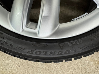 7mm Original Mini Cooper S One F55 F56 F57 Spoke 501 17 Zoll Winterräder Winterreifen Felgen 6855107 Alufelgen 205/45 R17 88V Silber M+S Track JCW 5x112 Winterradsatz MwSt.