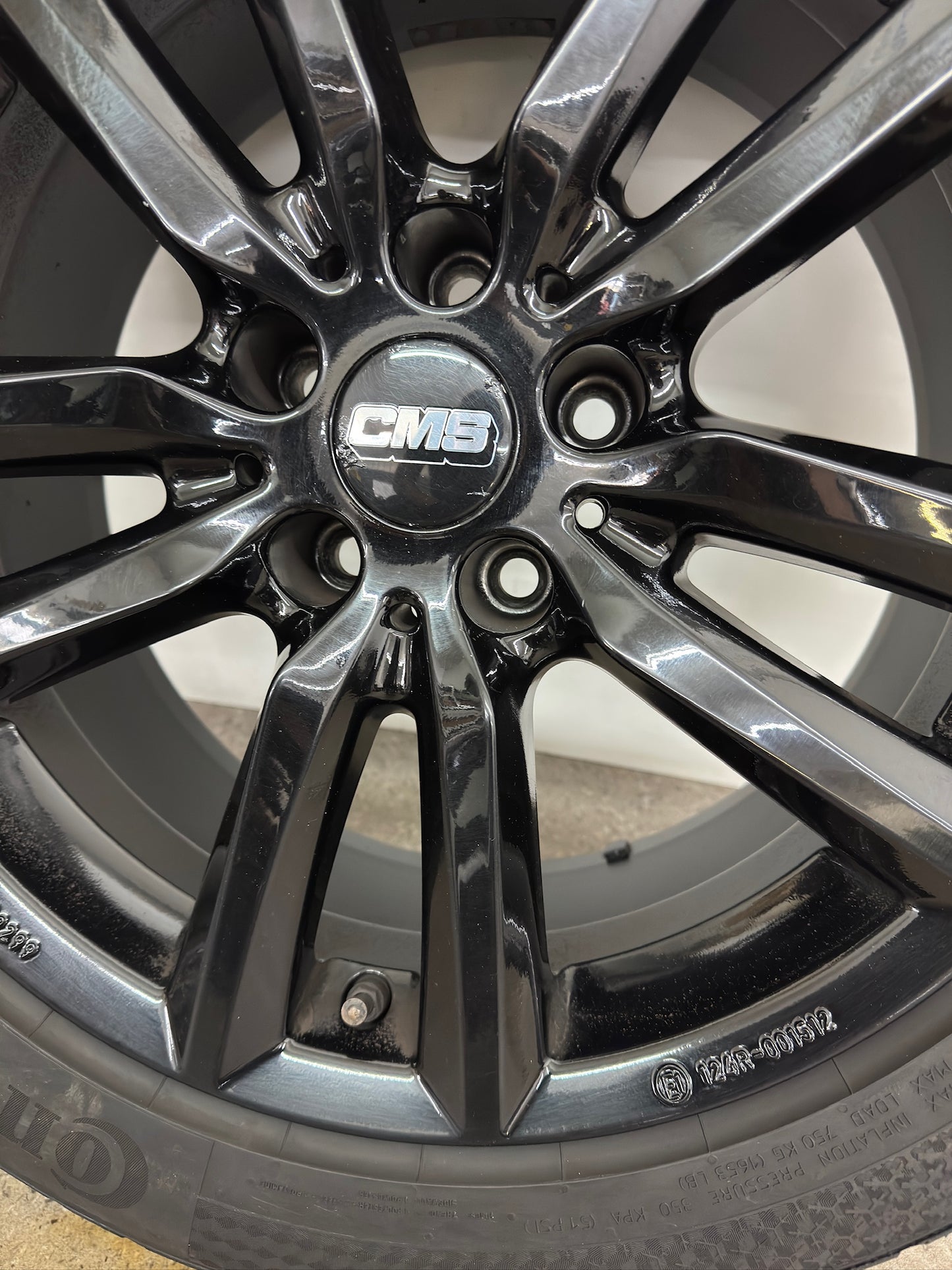 8 / 7mm TOP Original VW Arteon 3H Shooting Brake 17 Zoll Winterräder Winterreifen Felgen Alufelgen KBA52299 Schwarz M+S 225/50 R17 98V Continental Winterradsatz
