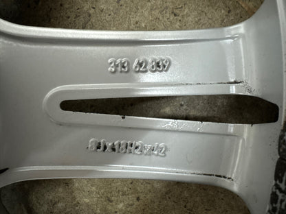 8,8-8,3mm Original Volvo V90 S90 18 Zoll Winterräder Winterreifen Felgen 31362839 Alufelgen Silber M+S Limousine Kombi 245/45 R18 100V M+S 8x18 ET42 5x108 Winterradsatz MwSt. ausweisbar