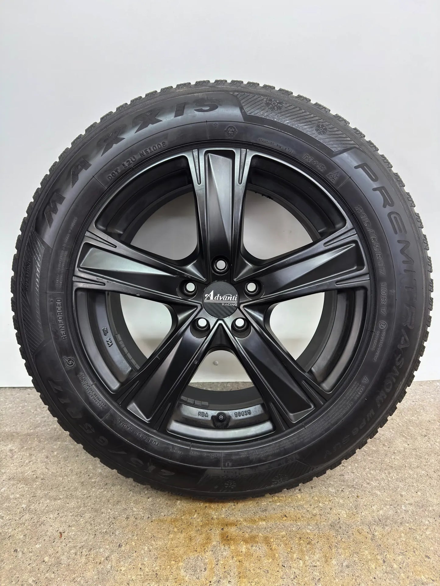 Audi Q3 F3 Seat Tarraco KN KN2 Skoda Kodiaq I 1 NS VW Tiguan II 2 5N AD1 17 Zoll Winterräder Winterreifen Felgen Alufelgen Schwarz 215/65 R17 103H 103V M+S KBA 50635 SUV Winterradsatz