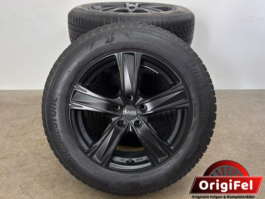 Audi Q3 F3 Seat Tarraco KN KN2 Skoda Kodiaq I 1 NS VW Tiguan II 2 5N AD1 17 Zoll Winterräder Winterreifen Felgen Alufelgen Schwarz 215/65 R17 103H 103V M+S KBA 50635 SUV Winterradsatz