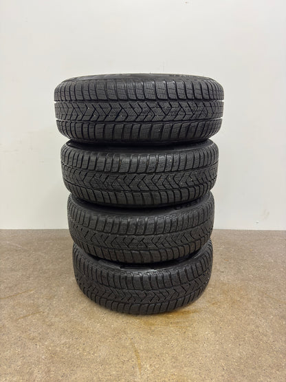 TOP ZUSTAND BMW X1 F48 X2 F39 Mini Countryman F60 17 Zoll Winterräder Winterreifen Felgen Alufelgen 205/60 R17 93H KBA 50750 M+S Schwarz Bicolor RDKS RDCi Pirelli * SUV Winterradsatz MwSt.