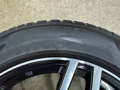 TOP ZUSTAND BMW X1 F48 X2 F39 Mini Countryman F60 17 Zoll Winterräder Winterreifen Felgen Alufelgen 205/60 R17 93H KBA 50750 M+S Schwarz Bicolor RDKS RDCi Pirelli * SUV Winterradsatz MwSt.