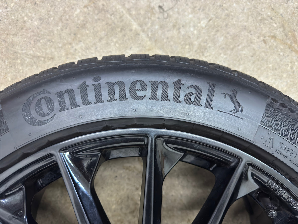 DOT22 8 / 7-6,5mm VW Tiguan R-Line II 2 AD1 5N III 3 CTI Skoda Kodiaq I 1 NS PS Seat Tarraco FR KN2 Cupra Terramar KP Audi Q3 F3 235/50 R19 Zoll Winterräder Winterreifen Felgen Alufelgen Schwarz