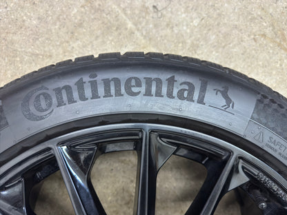 DOT22 8 / 7-6,5mm VW Tiguan R-Line II 2 AD1 5N III 3 CTI Skoda Kodiaq I 1 NS PS Seat Tarraco FR KN2 Cupra Terramar KP Audi Q3 F3 235/50 R19 Zoll Winterräder Winterreifen Felgen Alufelgen Schwarz