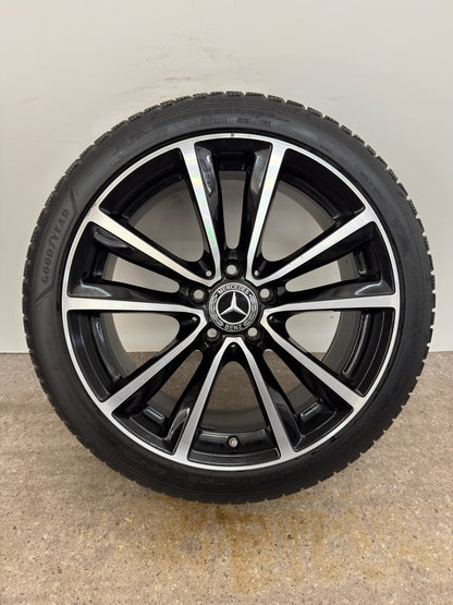 DOT23 7,8 / 7 - 6,5mm Original A-Klasse W 176 B-Klasse W 242 W 246 CLA C 117 18 Zoll Winterräder Winterreifen Felgen A2464010600 Alufelgen 225/40 R18 92V M+S 7,5x18 ET52 Coupé Winterradsatz