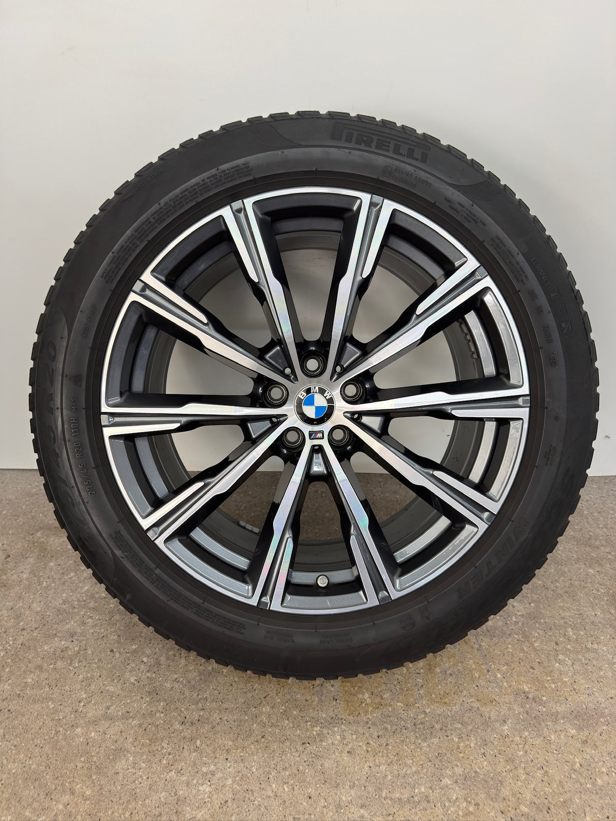 DOT23 Original BMW X5 G05 X6 G06 Sty. M 740M 20 Zoll Winterräder Winterreifen Felgen 8071996 8071997 Alufelgen 275/45 R20 110V 305/40 R20 112V M+S Sytling M Sport SUV RSC RFT Winterradsatz