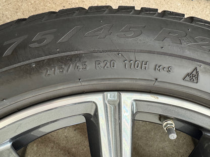 DOT23 Original BMW X5 G05 X6 G06 Sty. M 740M 20 Zoll Winterräder Winterreifen Felgen 8071996 8071997 Alufelgen 275/45 R20 110V 305/40 R20 112V M+S Sytling M Sport SUV RSC RFT Winterradsatz