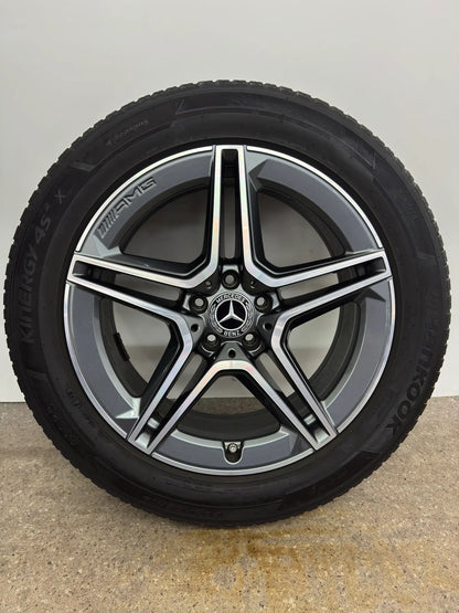 DOT23 Original Mercedes GLC X 253 C 253 19 Zoll AMG Ganzjahresreifen Allwetterreifen A2534015300 Felgen Alufelgen 235/55 R19 105W RDKS RDC M+S Coupé SUV Ganzjahresradsatz Hankook