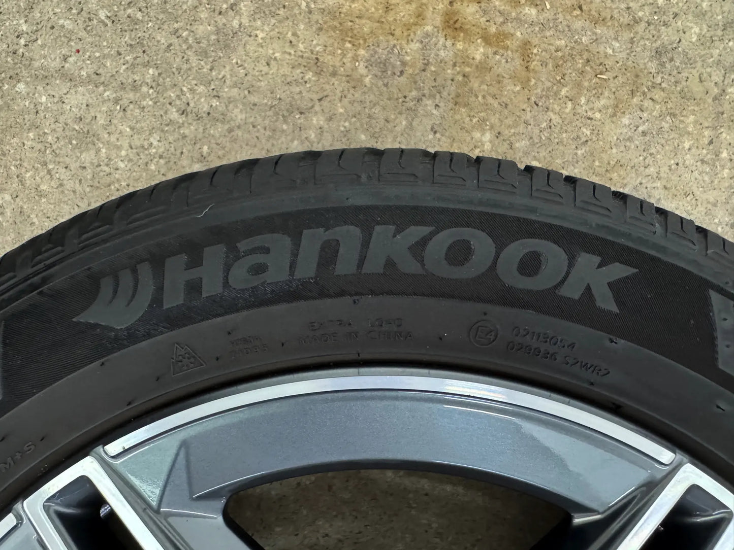 DOT23 Original Mercedes GLC X 253 C 253 19 Zoll AMG Ganzjahresreifen Allwetterreifen A2534015300 Felgen Alufelgen 235/55 R19 105W RDKS RDC M+S Coupé SUV Ganzjahresradsatz Hankook