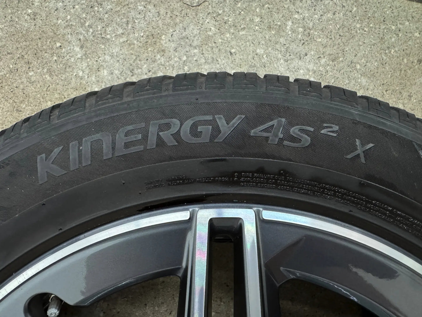 DOT23 Original Mercedes GLC X 253 C 253 19 Zoll AMG Ganzjahresreifen Allwetterreifen A2534015300 Felgen Alufelgen 235/55 R19 105W RDKS RDC M+S Coupé SUV Ganzjahresradsatz Hankook