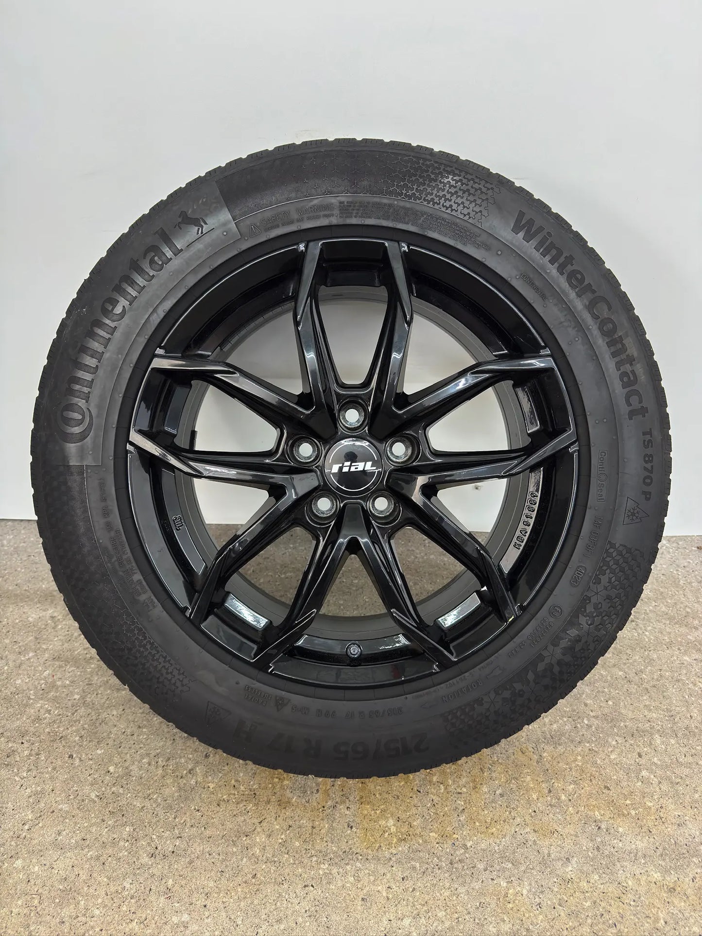 DOT23 VW Tiguan II 2 5N AD1 Audi Q3 F3 Seat Tarraco KN2 Skoda Kodiaq I 1 NS PS Aiways U5 17 Zoll Winterräder Winterreifen Felgen Alufelgen 215/65 R17 99H Schwarz M+S SUV Winterradsatz