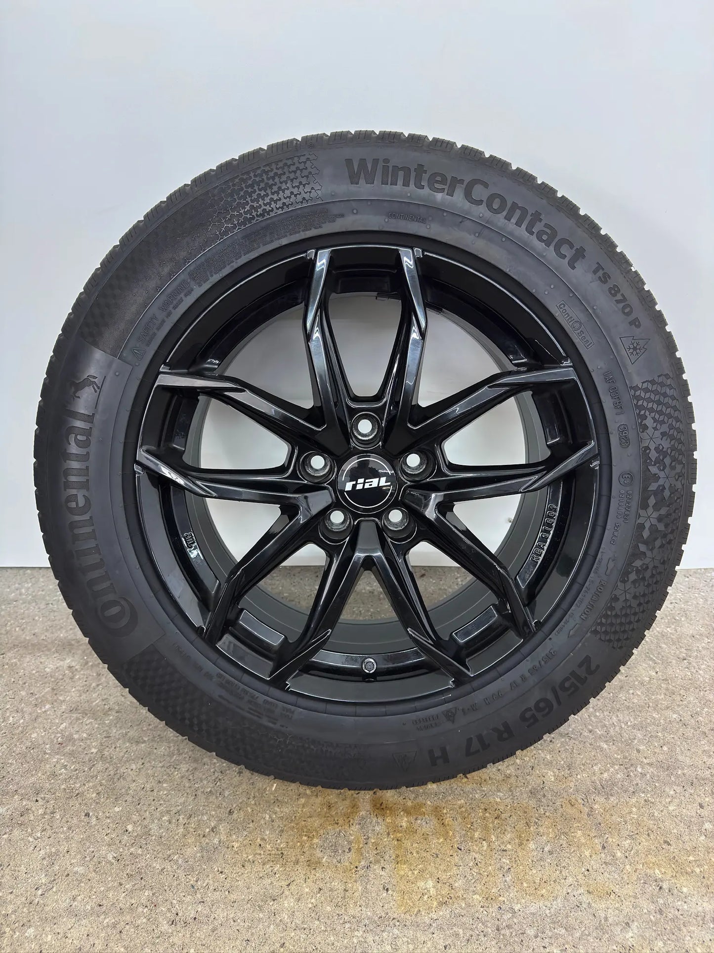 DOT23 VW Tiguan II 2 5N AD1 Audi Q3 F3 Seat Tarraco KN2 Skoda Kodiaq I 1 NS PS Aiways U5 17 Zoll Winterräder Winterreifen Felgen Alufelgen 215/65 R17 99H Schwarz M+S SUV Winterradsatz