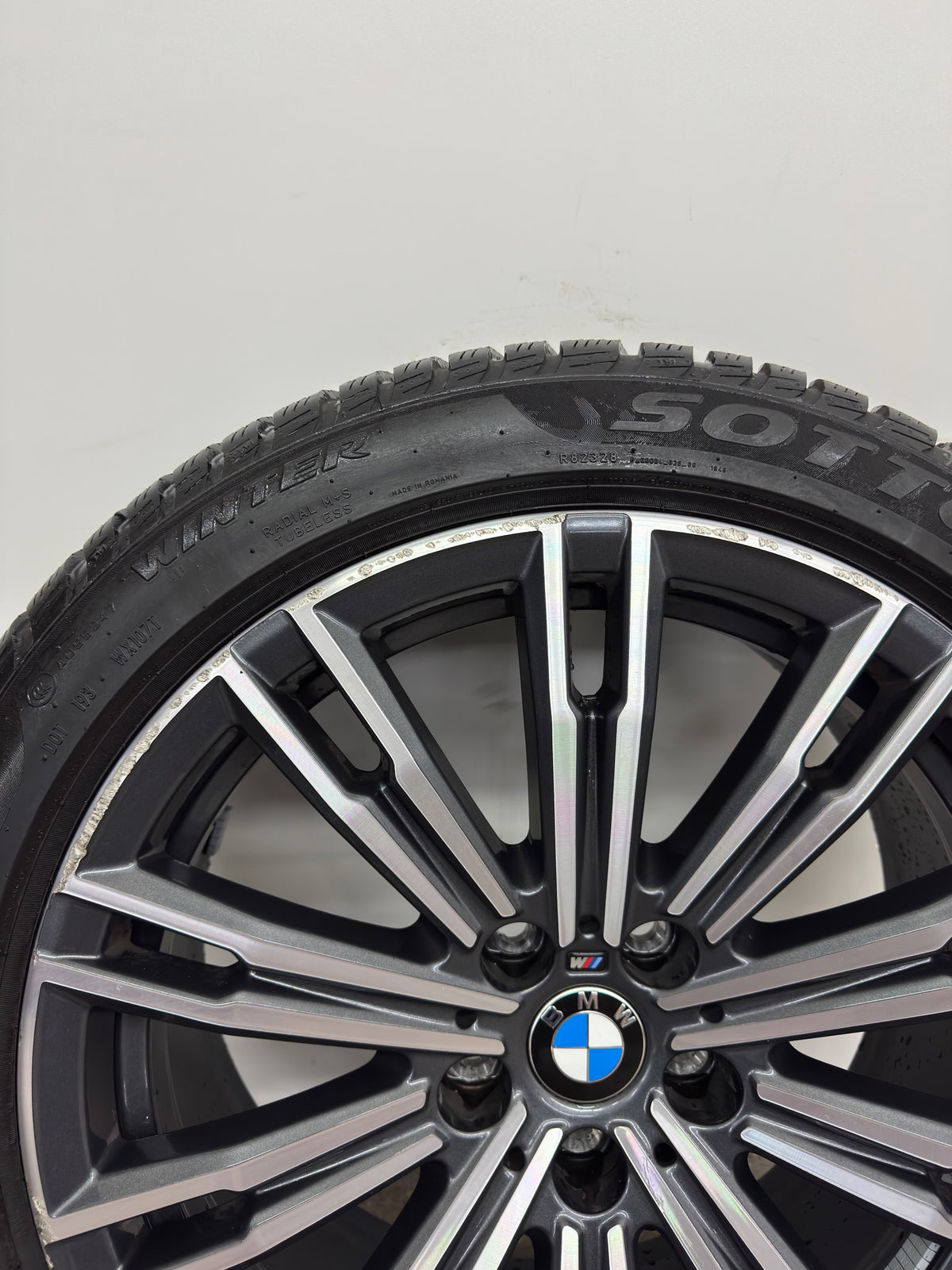 DOT24 7,2 / 6,5mm Original BMW 2er G42 3er G20 G21 4er G22 G23 18 Zoll M 790M Winterräder Winterreifen Felgen 8089890 Alufelgen 225/45 R18 95H RunFlat RFT RSC * Winterradsatz MwSt.