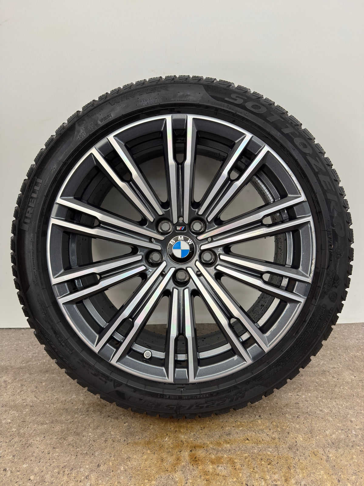 DOT24 7,2 / 6,5mm Original BMW 2er G42 3er G20 G21 4er G22 G23 18 Zoll M 790M Winterräder Winterreifen Felgen 8089890 Alufelgen 225/45 R18 95H RunFlat RFT RSC * Winterradsatz MwSt.