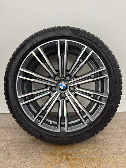 DOT24 7,2 / 6,5mm Original BMW 2er G42 3er G20 G21 4er G22 G23 18 Zoll M 790M Winterräder Winterreifen Felgen 8089890 Alufelgen 225/45 R18 95H RunFlat RFT RSC * Winterradsatz MwSt.