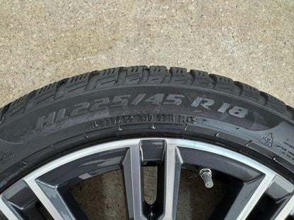 DOT24 7,2 / 6,5mm Original BMW 2er G42 3er G20 G21 4er G22 G23 18 Zoll M 790M Winterräder Winterreifen Felgen 8089890 Alufelgen 225/45 R18 95H RunFlat RFT RSC * Winterradsatz MwSt.