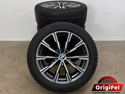 DOT24 Original BMW X5 G05 X6 G06 Sty. M 740M 20 Zoll Winterräder Winterreifen Felgen 8071996 Alufelgen 275/45 R20 110V M+S Sytling M Sport SUV RSC RFT Winterradsatz MwSt. ausweisbar