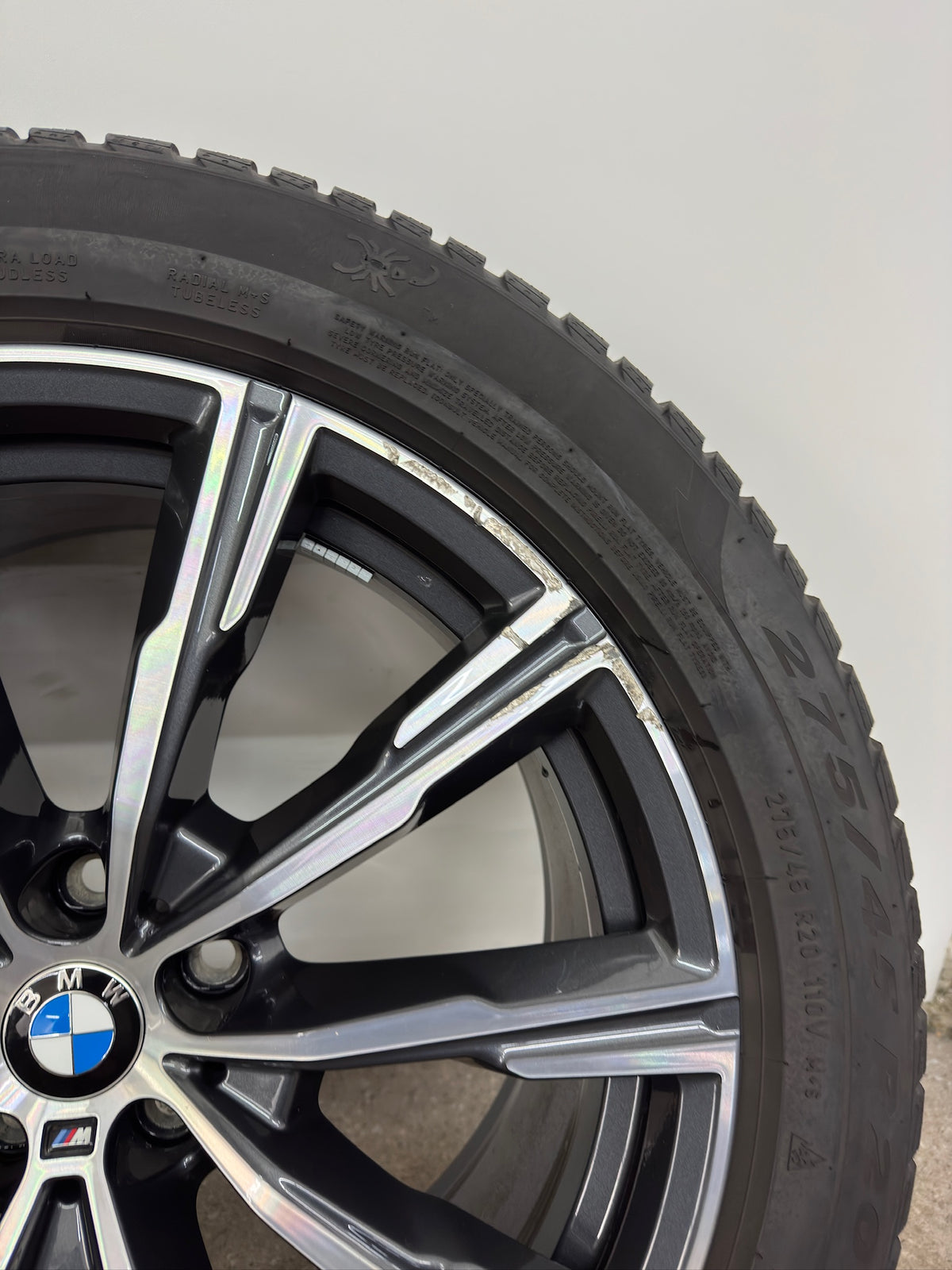 DOT24 Original BMW X5 G05 X6 G06 Sty. M 740M 20 Zoll Winterräder Winterreifen Felgen 8071996 Alufelgen 275/45 R20 110V M+S Sytling M Sport SUV RSC RFT Winterradsatz MwSt. ausweisbar