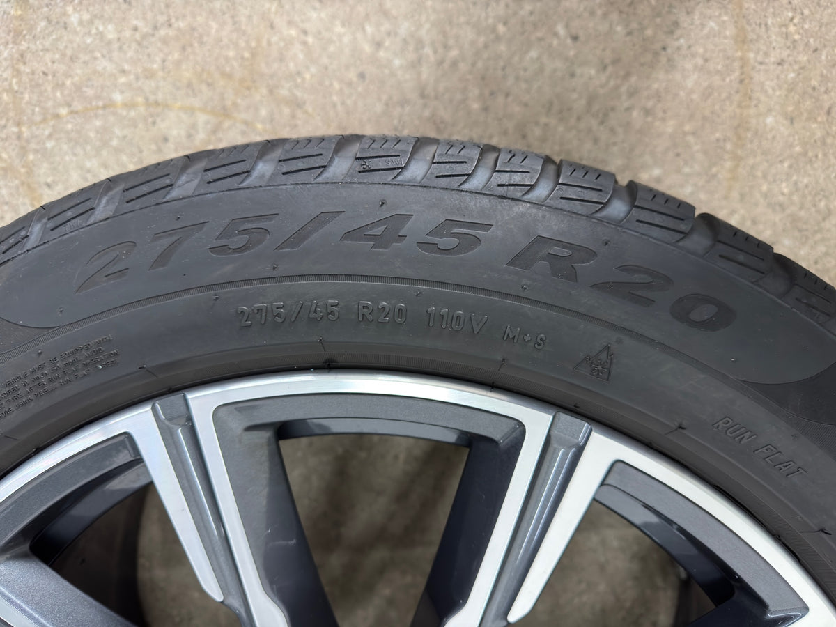 DOT24 Original BMW X5 G05 X6 G06 Sty. M 740M 20 Zoll Winterräder Winterreifen Felgen 8071996 Alufelgen 275/45 R20 110V M+S Sytling M Sport SUV RSC RFT Winterradsatz MwSt. ausweisbar