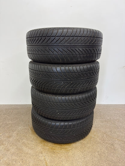 WIE NEU DOT24/23 Original BMW 5er G30 G31 Styling 619 18 Zoll Winterräder Winterreifen Felgen 6861224 Alufelgen 245/45 R18 100V Silber Vielspeiche 8x18 ET30 IS30 Limousine Touring Winterradsatz MwSt.