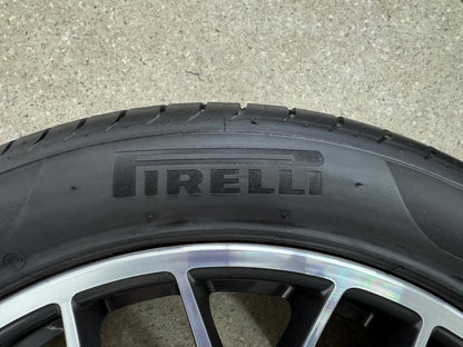 DOT24/25 Original Porsche Macan RS Spyder 95B 20 Zoll Sommerreifen Sommerräder Felgen Alufelgen 95B601025BP 95B601025BQ I 1 II 2 III 3 GTS Sport Turbo 265/45 R20 104Y 295/40 R20 106Y