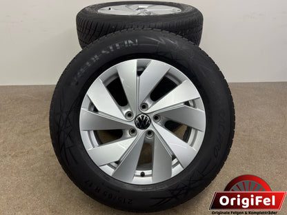 DOT25 Original VW Tiguan II 2 III 3 CTI Tayron R4 17 Zoll Bari Winterräder Winterreifen Felgen 571601025 Alufelgen 215/65 R17 99H M+S Allspace AD1 5NA Winterradsatz SUV MwSt.
