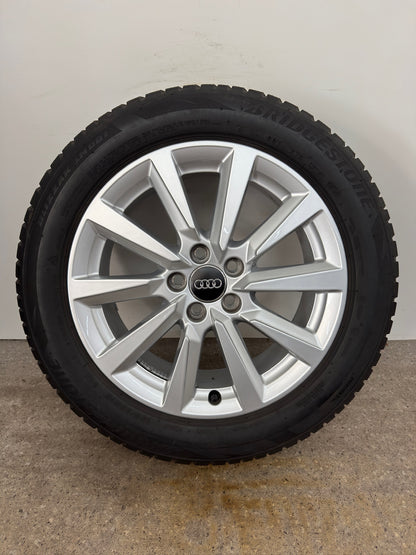 DOT26/25 neu / 7mm Original Audi A1 GB Citycarver Allstreet 16 Zoll Winterrräder Winterreifen Felgen 82A601025C Alufelgen 195/55 R16 91H XL Silber 6,5x16 ET40 5x100 S-Line M+S Winterkomplettradsatz