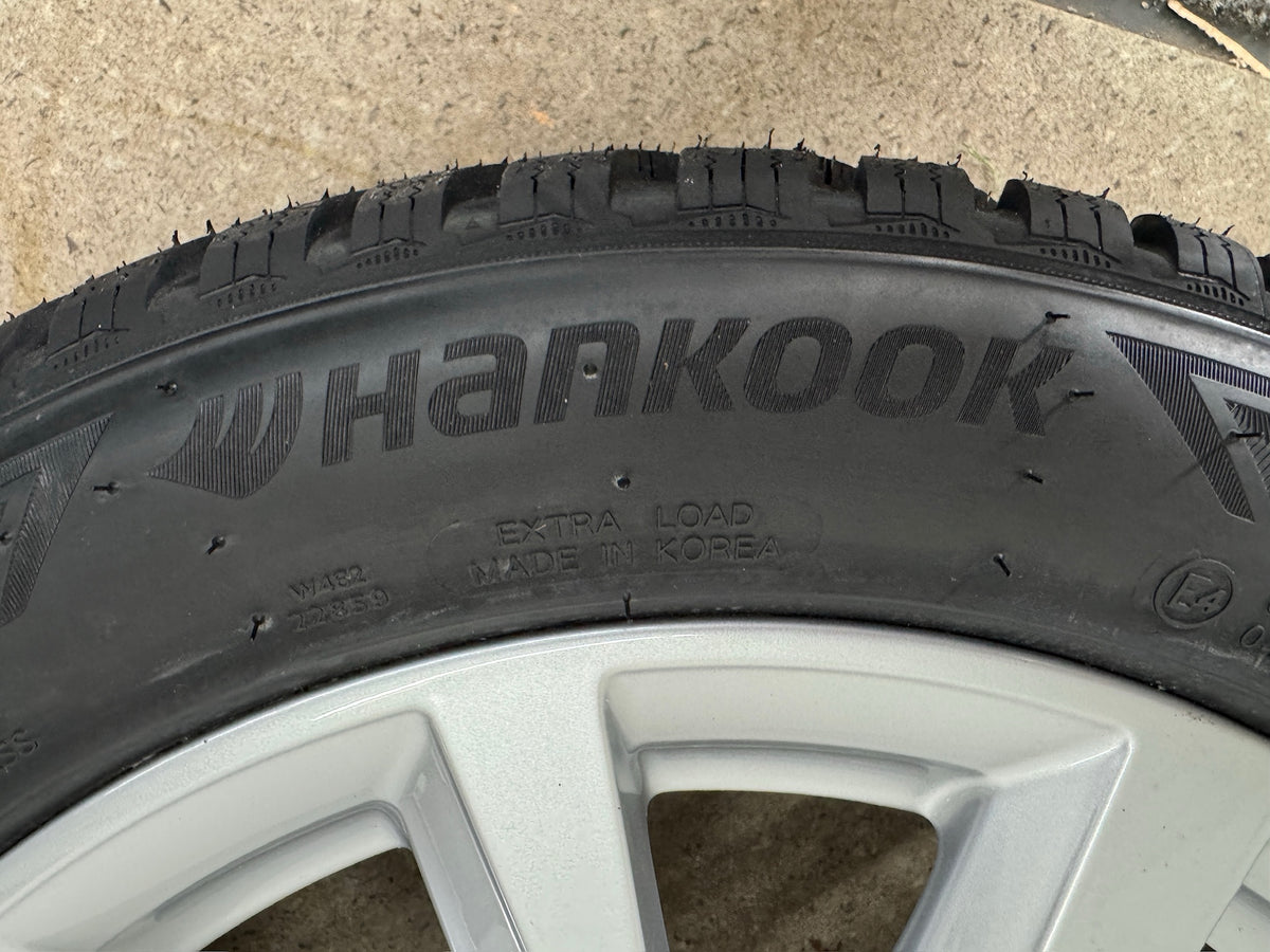 DOT26/25 neu / 7mm Original Audi A1 GB Citycarver Allstreet 16 Zoll Winterrräder Winterreifen Felgen 82A601025C Alufelgen 195/55 R16 91H XL Silber 6,5x16 ET40 5x100 S-Line M+S Winterkomplettradsatz