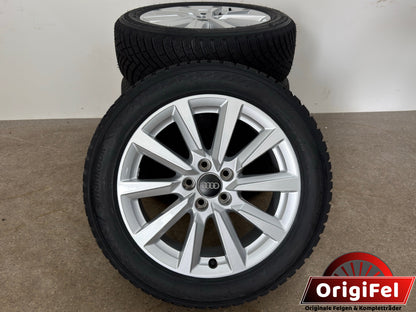 DOT26/25 neu / 7mm Original Audi A1 GB Citycarver Allstreet 16 Zoll Winterrräder Winterreifen Felgen 82A601025C Alufelgen 195/55 R16 91H XL Silber 6,5x16 ET40 5x100 S-Line M+S Winterkomplettradsatz