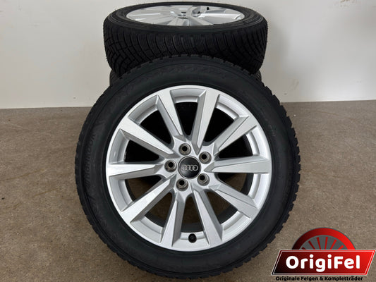 DOT26/25 neu / 7mm Original Audi A1 GB Citycarver Allstreet 16 Zoll Winterrräder Winterreifen Felgen 82A601025C Alufelgen 195/55 R16 91H XL Silber 6,5x16 ET40 5x100 S-Line M+S Winterkomplettradsatz