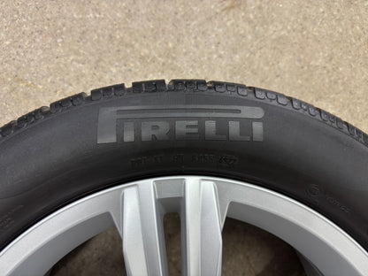 DOT4922 Original VW Tiguan II 2 Sebring 18 Zoll Winterräder Winterreifen Felgen 5NA601025M 5NA601025AQ Alufelgen 235/55 R18 104H M+S R-Line Silber Allspace AD1 5NA RDKS Winterradsatz
