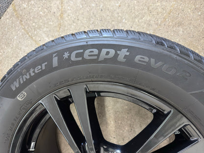 Hyundai Tuncson III 3 TL 17 Zoll Winterräder Winterreifen Felgen Alufelgen Schwarz Hochglanz SUV 225/60 R17 99H M+S KBA52249 7x17 ET47 Winterradsatz MwSt. ausweisbar